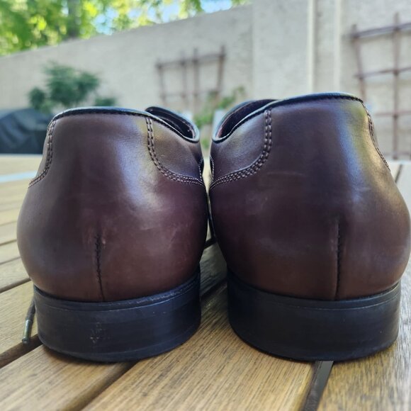 Geox Respira Italian Leather Shoe Brown - Size US10, EU43 (Gently Used)